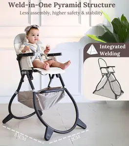 Purrfect High Chair | Combines simplicity with functionality, proving that sometimes, less is more