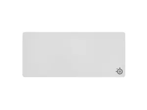 SteelSeries QcK Heavy Gaming Mousepad — Thicker, Non-Slip Silicone Rubber Base, Peak Tracking, Optimized for Gaming FPS, MOBAs, RTS, MMO — XXL Size 900 mm x 400 mm x 4 mm — White