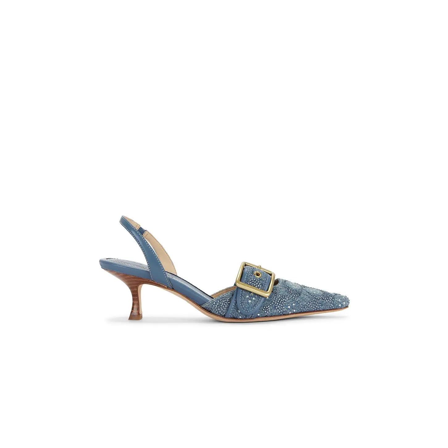 Coach Margot Slingback Pump in Denim Coach Margot Slingback Pump in Denim