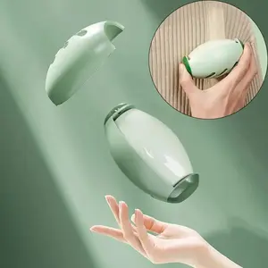 ✨ Keep your outfits lint-free all day. Travel Size Capsule Lint Roller | Mini Washable Fuzz Remover, Aesthetic Purse Essential for Dust & Hair, Reusable Lint Remover