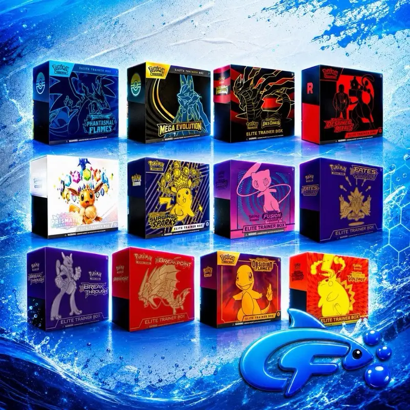 Collectible Fish’s Elite Trainer Box Showcase (LIVE RIP)