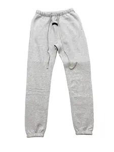 Sweatpants Men's Light Oatmeal Cotton Soft Casual Workout Joggers with Elastic Waist for Comfortable Daily Wear
