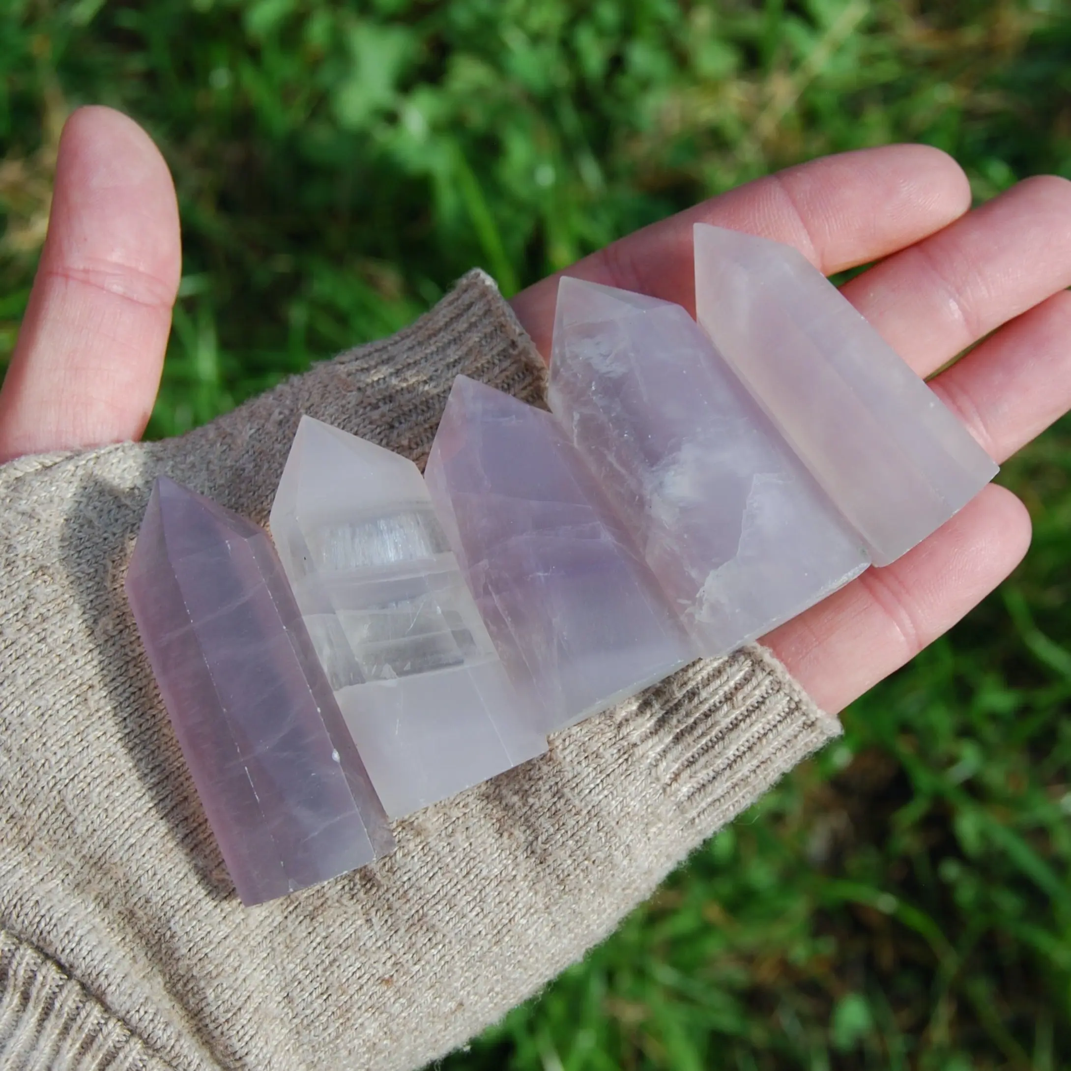AAA Yttrium Fluorite Crystal Towers, Argentina