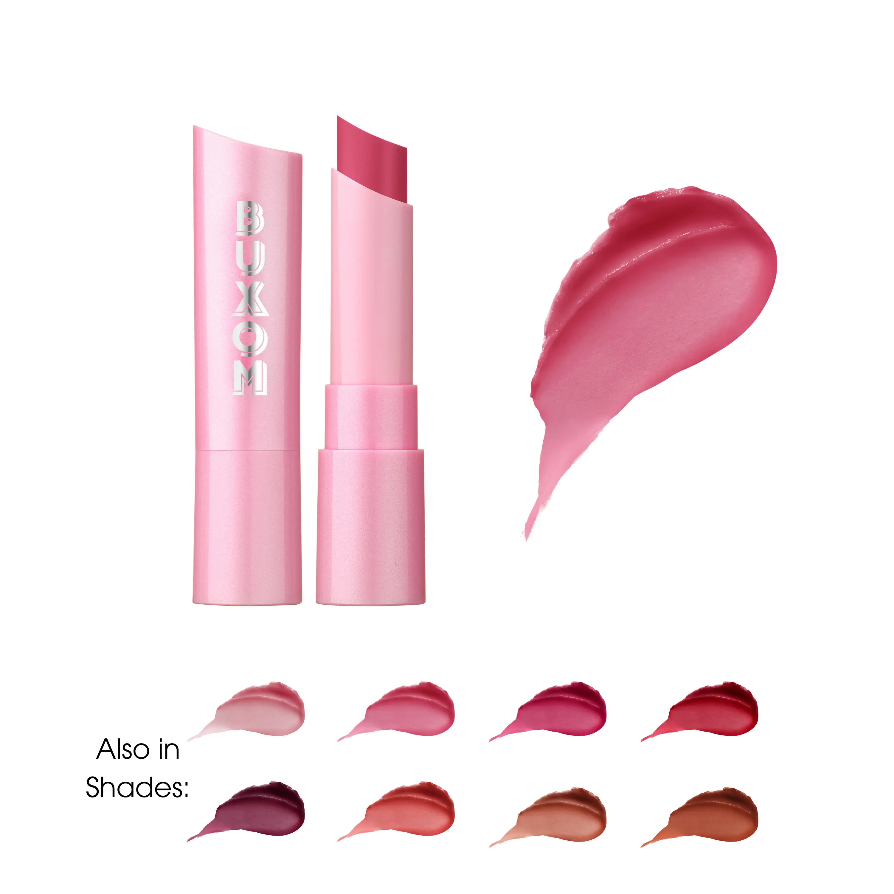 BUXOM Full-On Plumping Lip Glow Balm - Hydrating Balm with Hyaluronic Acid, Peptides and Shea Butter