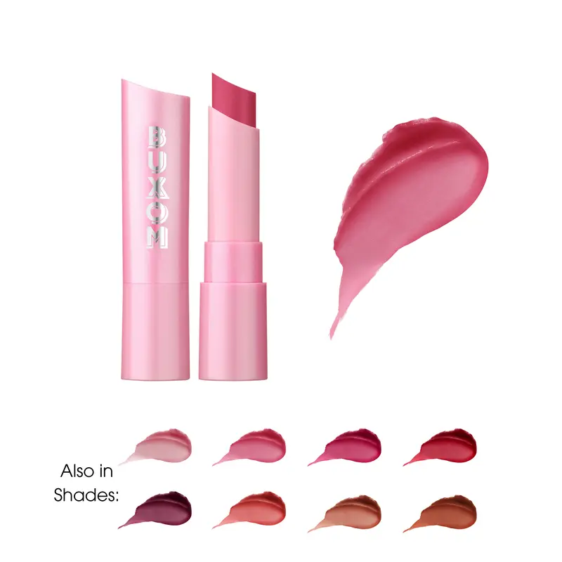BUXOM Full-On Plumping Lip Glow Balm - Hydrating Balm with Hyaluronic Acid, Peptides and Shea Butter