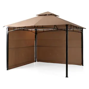 Backyard Expressions 10'x10' Gazebo wTwo Extending Side Panels