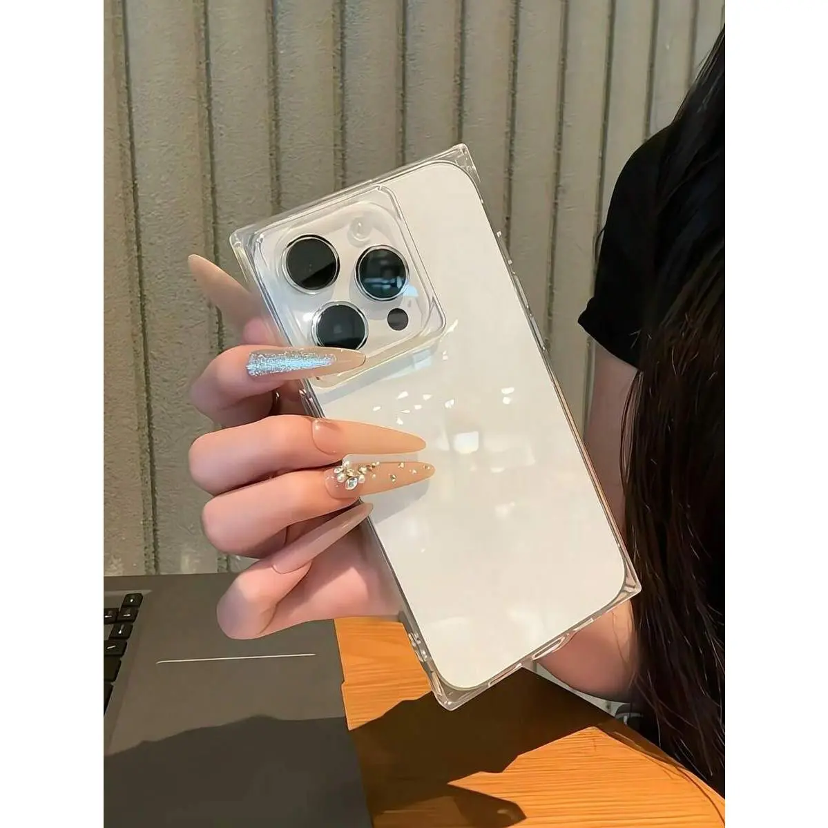JKA Personalized Transparent Soft Smartphone Case - Handheld Cellphone Protection for iPhone 17 Pro Max/17/16 Pro Max/16/14 Pro/14 Max/14 Plus, Cute Fashionable Shell for Gifting, Compatible with Mobile Devices, Casing