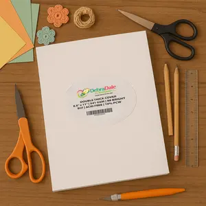 8.5” x 11” Double-Thick Cardstock – 25 Sheets – 541 GSM