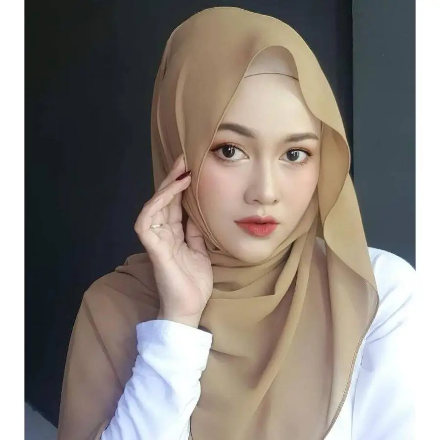 High Quality Premium Diamond Chiffon Hijab Scarf