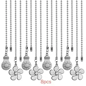 8pcs Ceiling Fan Extender Set, Direct Supply Lighting Accessories, No Power Required, Easy Installation, Durable Design, Perfect for Home Use