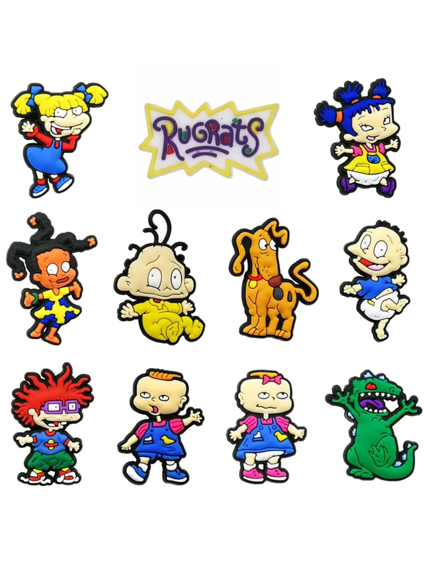 11 Pcs Cartoon Shoe Charms Set For Bubble Slides Clogs Sandals,PVC Decorative Shoe Accessories Buckle For Christmas Birthday Gifts, Shoe Embellishment, Shoe Adornment, Shoe Decoration