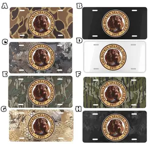 Boykin Spaniel Camouflage License Plate