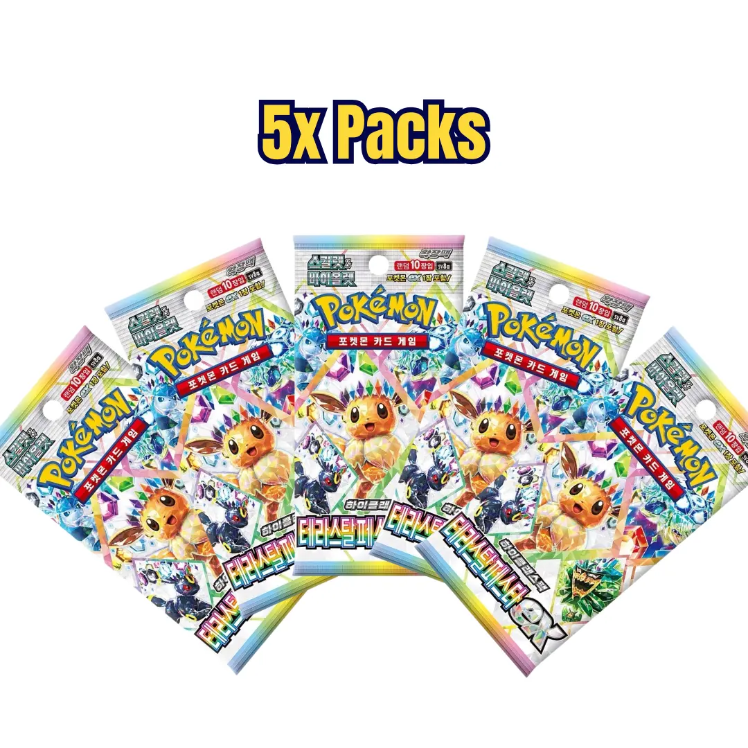 5x Prismatic / Terastal Festival Korean Booster Packs - TikTok Shop 5x Prismatic / Terastal Festival Korean Booster Packs - TikTok Shop