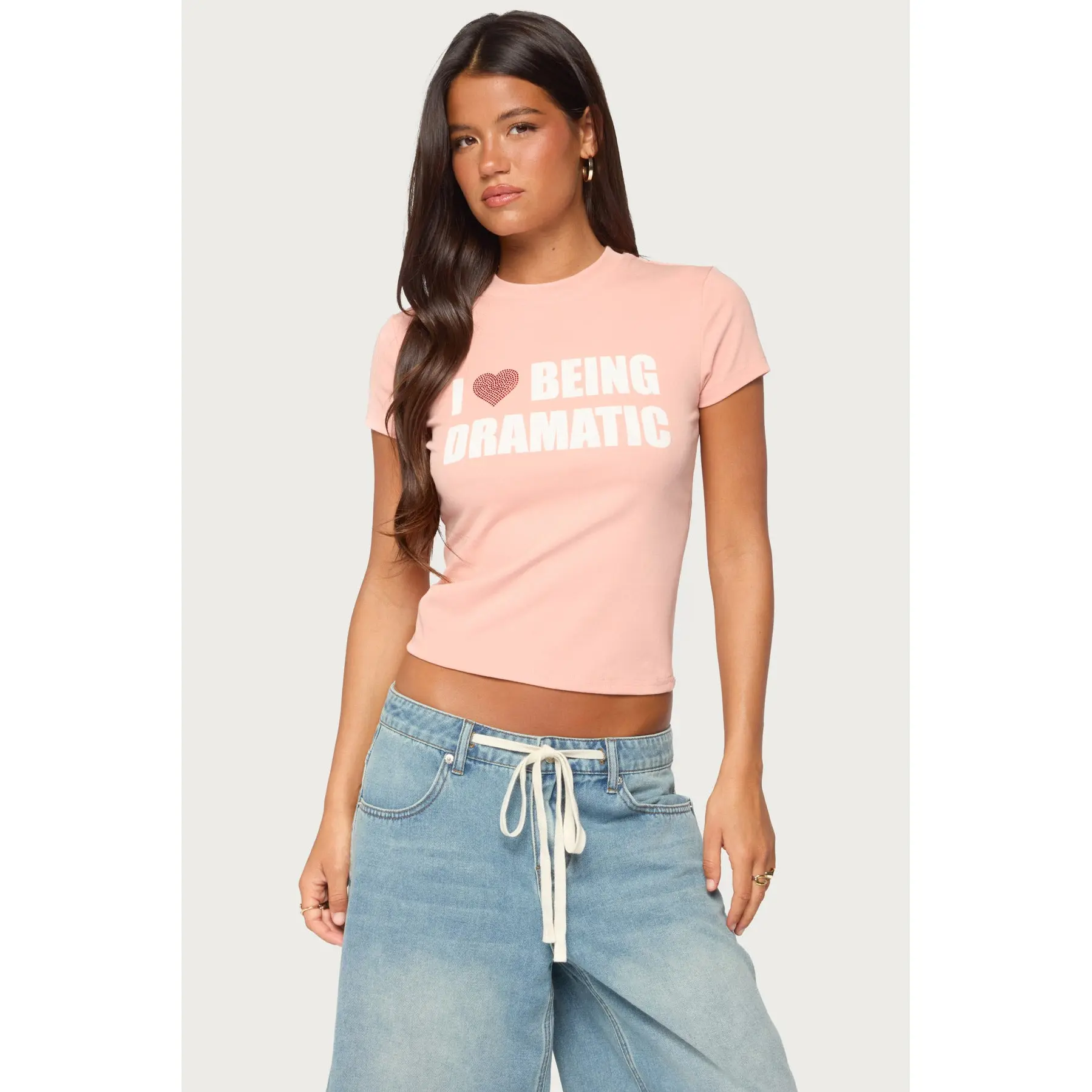Drama Queen Rhinestone T Shirt