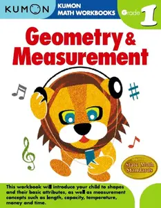 Kumon Grade 1 Geometry & Measurement (Kumon Math Workbooks)