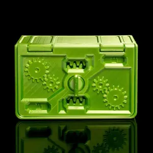 Geared Locking Storage Box - Versatile Storage Solution with Durable Design and Secure Closure Organiser Security