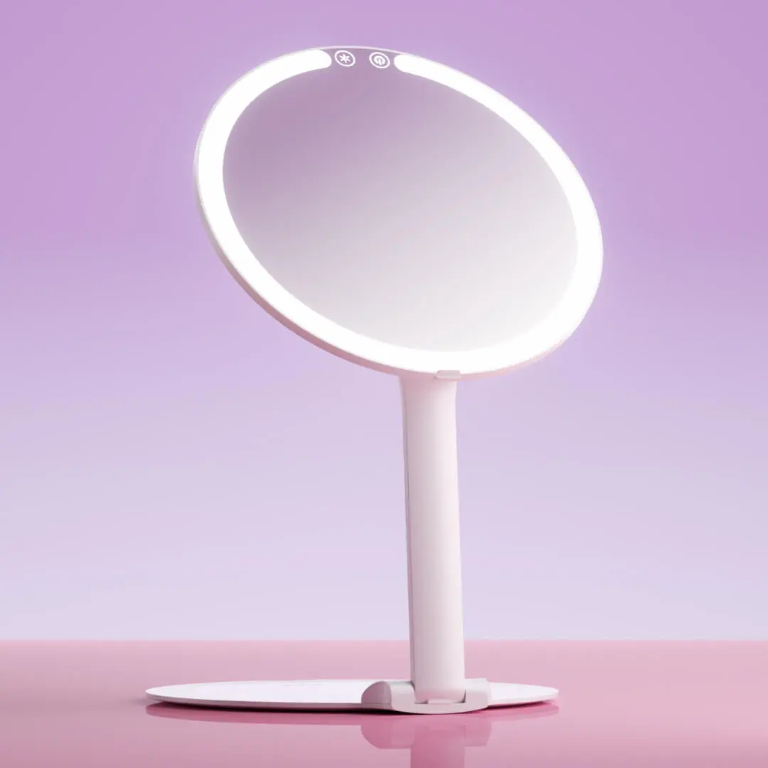 Fancii Abigail Travel Magnifying Vanity Mirror with LED Lights