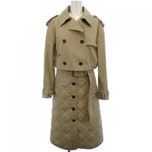Pre-owned Dior Others Small Leather Goods Christian MACROCANNAGE Wool Coat