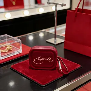 J-Jennie's Artistic Signature Protective Case Cover for Apple AirPods 1/2/3/4/pro/pro2, Tpu Texture, Lightweight & Durable, Anti-Scratch, Shockproof