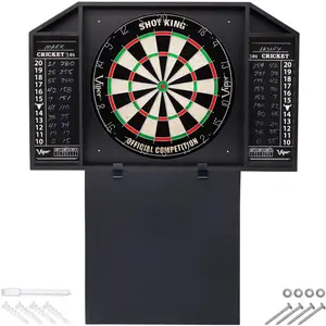 Viper 18 in. Resolute Dart & Backboard, Black