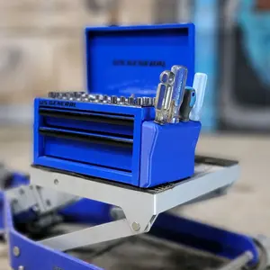 US General TorkLabs SideLoaded Series Screwdriver Holder Mini Toolbox Upgrade Magnetic Attachment No Drill No Screw Modification DIY Tool Black