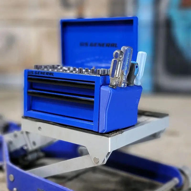 52pc Compact Socket Set Organizer for Mini Toolboxes - Drop-In