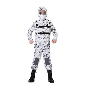 Child Winter Camo Soldier Costume