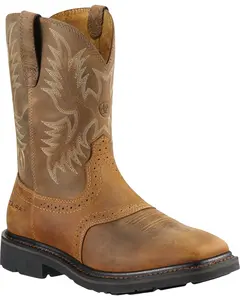 Ariat Men's Men'S Sierra Saddle Western Work Boot Steel Toe - 10010134