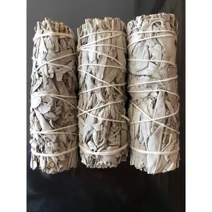 California White Sage Smudge Stick - 4 inch