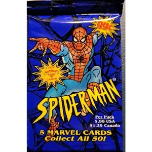 1997 Fleer/Skybox Marvel Spider-Man Sealed Booster Pack Personal Break!