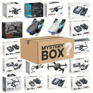 2025 Mystery Drone Box, Including Absolute Surprise Value for Money, It Contains GPS High-end Remote Control Drone with Screen, Brushless Mid-range Drone, And Starter Drone for Halloween, Christmas for Boy Girls Toy Cameras Unknown Surprise(Entry-Level)