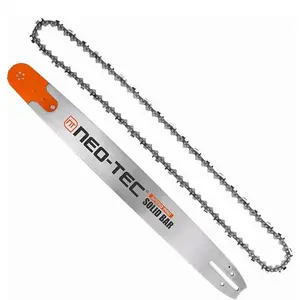 NEOTEC 36 inch Chainsaw Guide Bar Chain Combo 3/8" Pitch 0.063" Gauge 114 Drive Link for Husqvarna 365 372XP NEOTEC NH872 NH895 for Oregon 363RNDD009