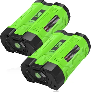 2 Packs 3.0Ah Replacement for EGO 56V Battery BA1400T Cordless Drill Compatible