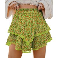 Floral Green Yellow