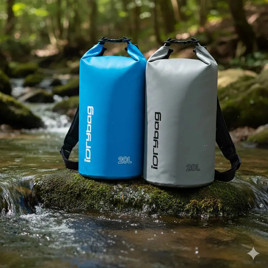 Unisex Multi-Size Waterproof Dry Bag Backpack - 2L to 20L, Ideal for Kayaking, Rafting (Sports & Outdoor Water Sports Boating Gear)