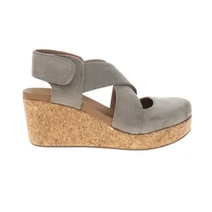 Corkys Womens Case Closed  Casual Sandals Casual - Grey