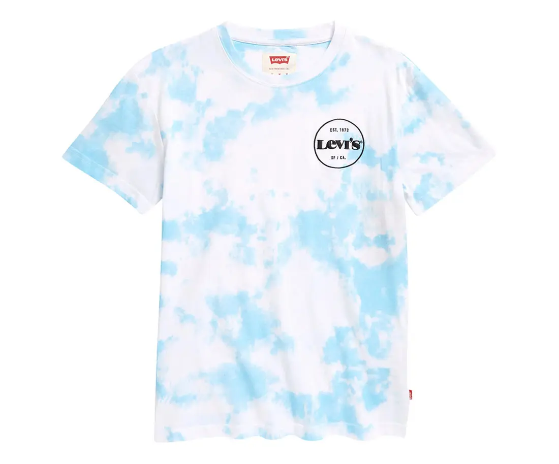 Levi's Aop Cloud Logo Tee Boys Active Shirts & Tees