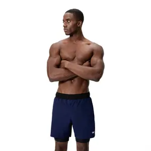 Speedo Men's 5.5" Performance Volley Compression Liner Swim Trunks