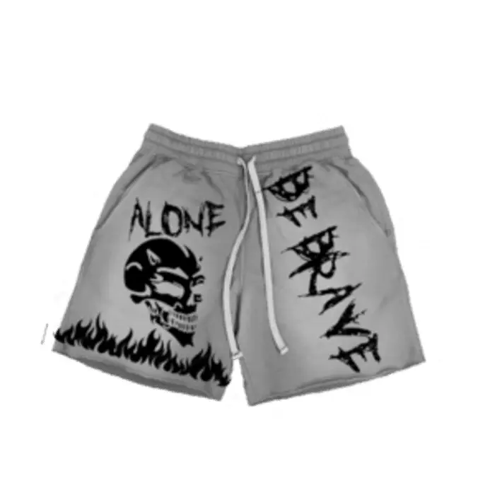 Puff print shorts