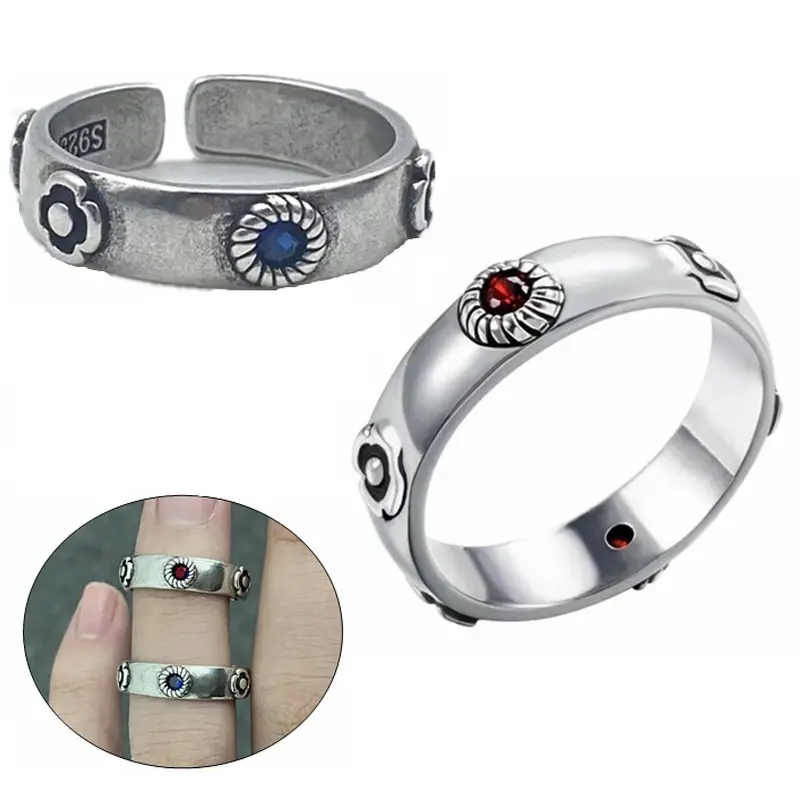 Sophie Howl Medallion Ring, 1 Pair of Alloy Cosplay Costume Jewelry with a Metallic Finish, Fashion Gift for Fans