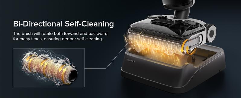 Roborock F25 ACE Wet Dry Vacuum Cleaner, 194°F Hot Air Flash Drying Electric Mop, Cordless, with Zero Tangle, 180° Lie Flat #TikTokShopBlackFriday #TikTokShopCyberMonday