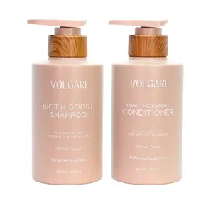 Volgari Scented Biotin Shampoo Conditioner Set – Promotes Hair Loss Protection & Thickening – Strengthens & Thickens for All Hair Types 20.2 Fl Oz
