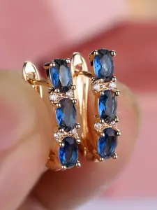 Exquisite Clip Earrings - Synthetic Zirconia Stackable Earrings for Women & Girls Holiday Party Engagement, Perfect for Wedding Jewelry, Daily Wear Anniversary Gift