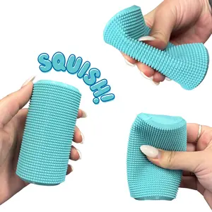 Little Ouchies XL Spikie Squish – Squeezable Pocket Sensory Fidget Stim Tool Keychain with Gentle Tactile Texture, Light Intensity, Vibrant Colors Stress Relieving Accessory
