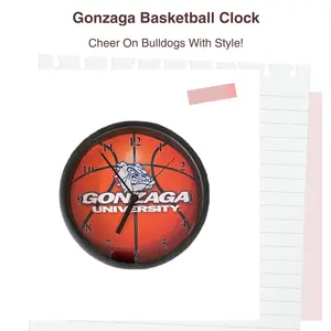 Gonzaga University Basketball 9" Wall Clock
