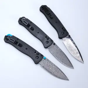 535 Outdoor Folding Knife, Carbon Fiber Handle, Anti Corrosion and Wear Resistant High Hardness Steel, EDC Tool for Outdoor Camping and Driving Survival, Best Gift for Men.