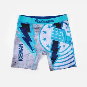 Contenders Men's Limited Edition Top Gun Theme Ice Man Briefs - Polyester-Spandex Underwear, 7.25 in Length, Ride Control Athletic Sportswear
