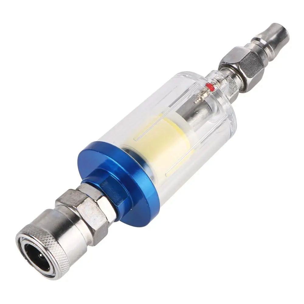 Air Compressor Thread Sprayer Water Trap, 1 Count Oil Water Separator Sprayer, Air Oil Water Separator Filter for Home Bathroom Kitchen, Sprayer Attachment, Attached Sprayer