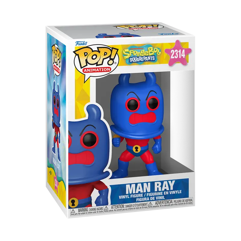 Funko Pop! Spongebob SquarePants #2314- Man Ray Vinyl Figure