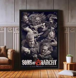 Sons Of Anarchy Poster Print: Wall Art Decor
